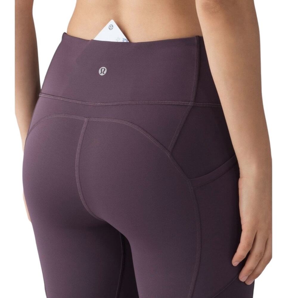 Lululemon All The Right Places Pant II 28"
Black Currant Leggings Pocket Size 4 - Picture 7 of 16